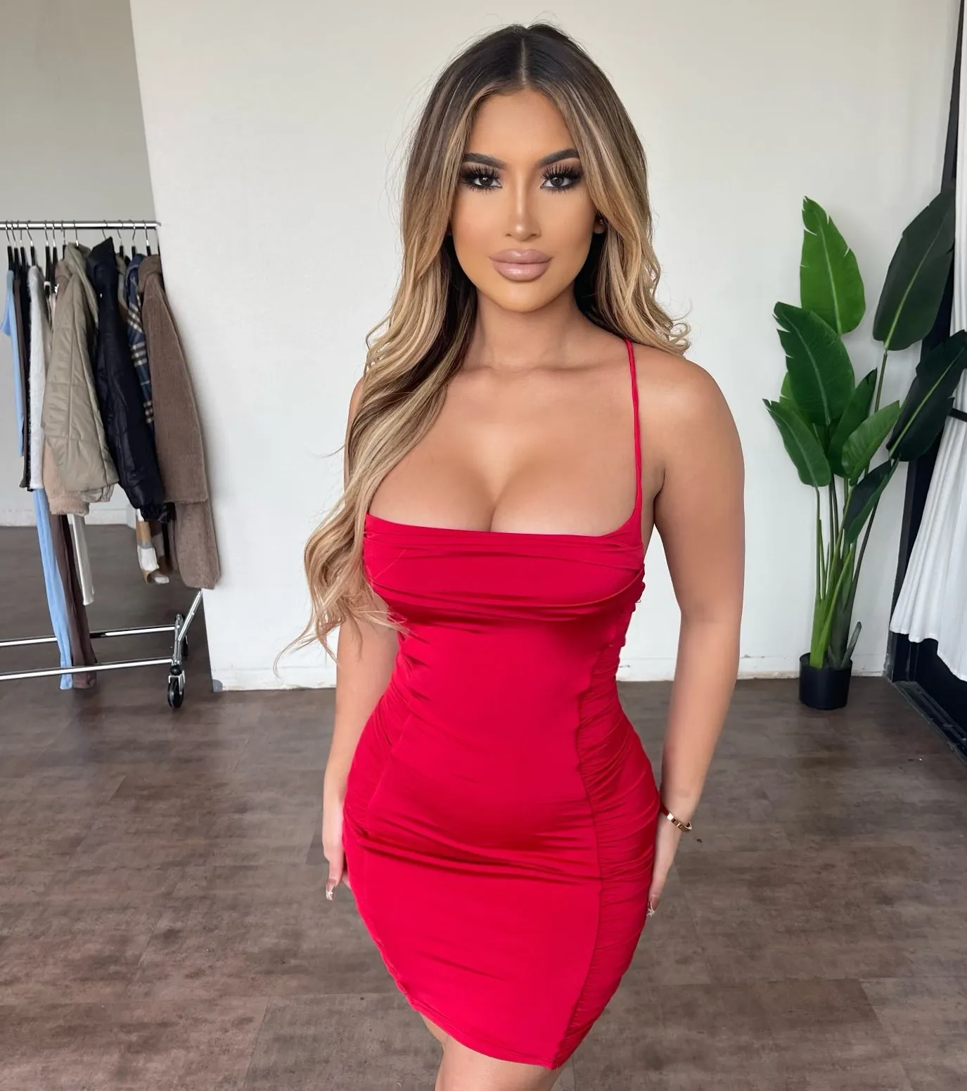 Drea Dress(Red) sold by OOTDFash