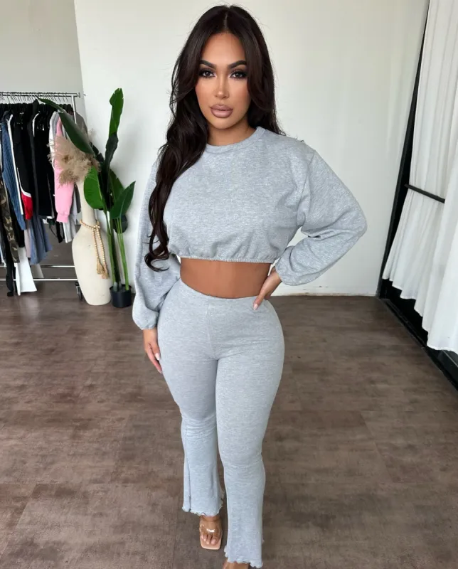 Martha Pants (Heather Grey) sold by OOTDFash