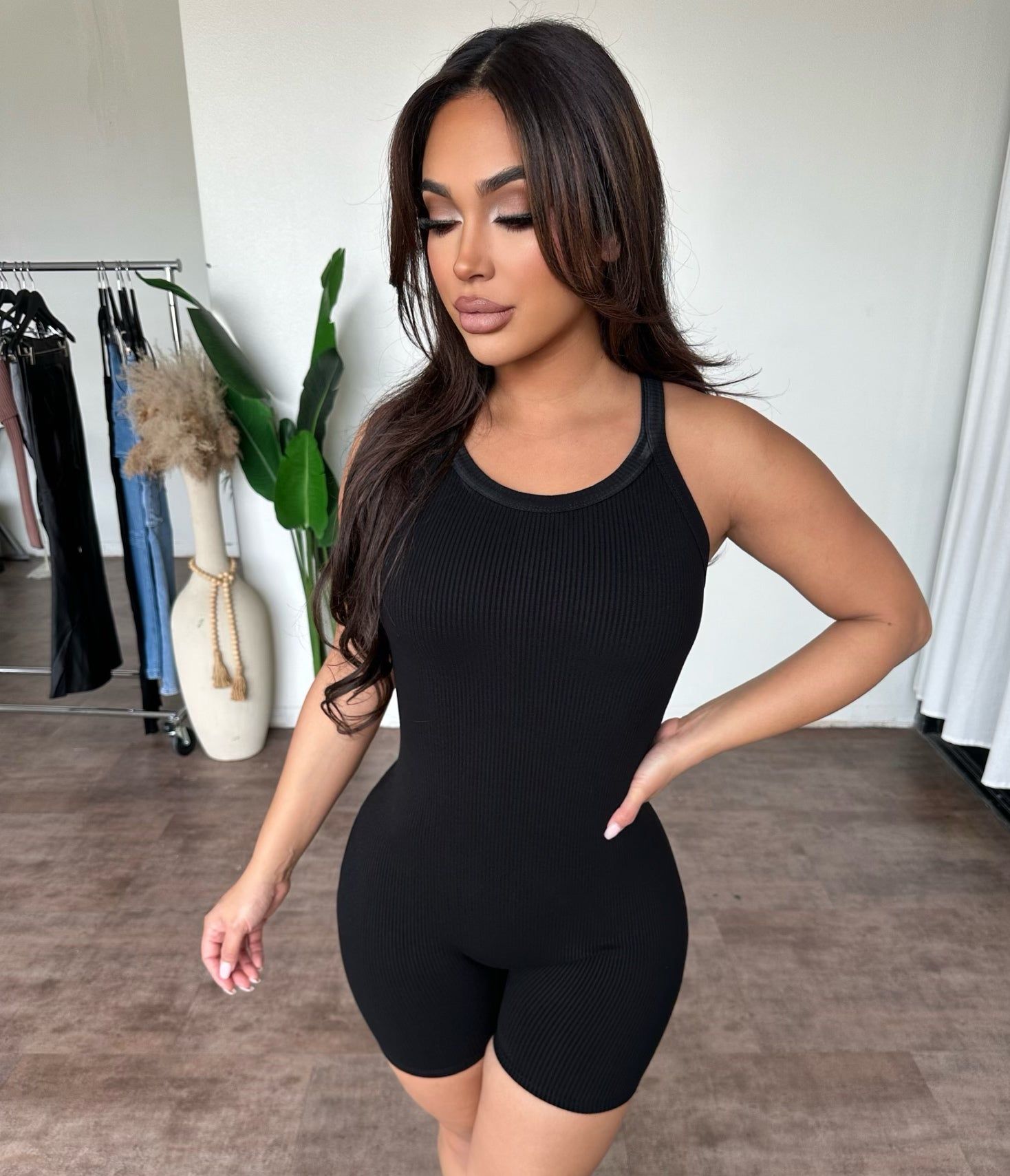 Ashley Romper (Black) sold by OOTDFash