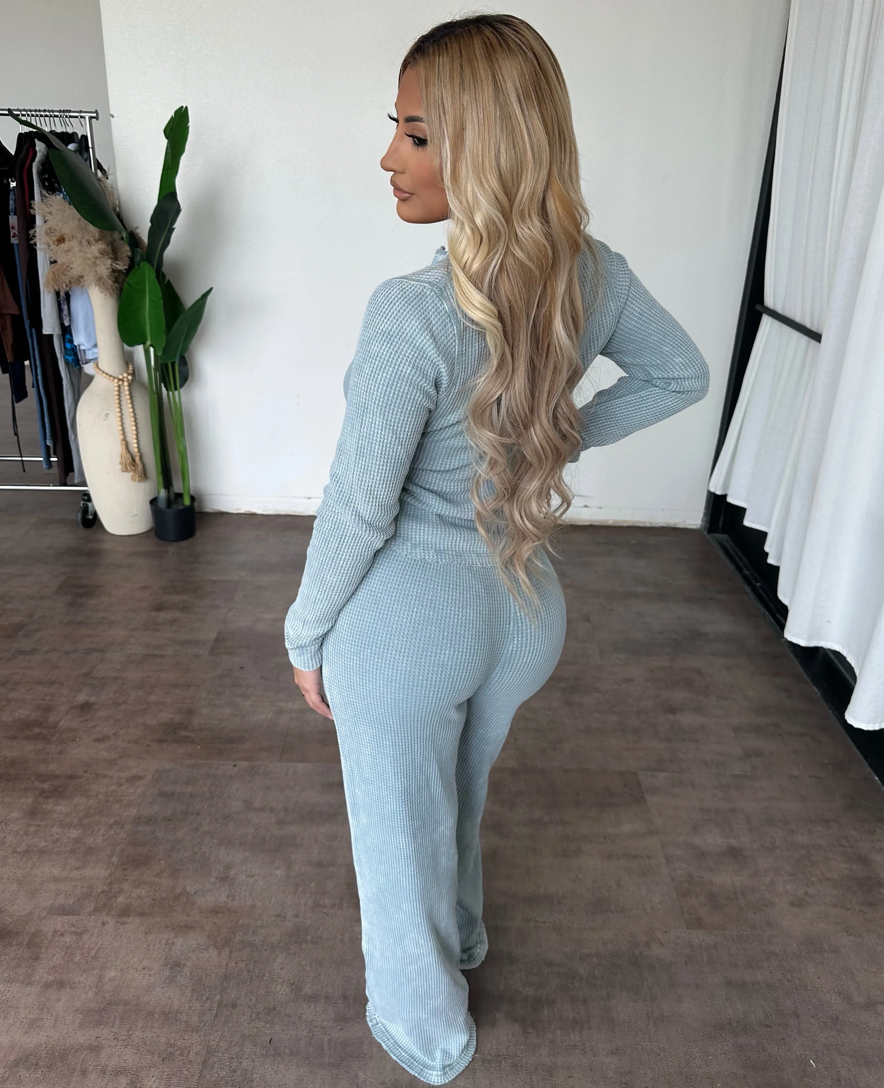 Edith Pants (Smokey Blue) sold by OOTDFash product image thumbnail 2