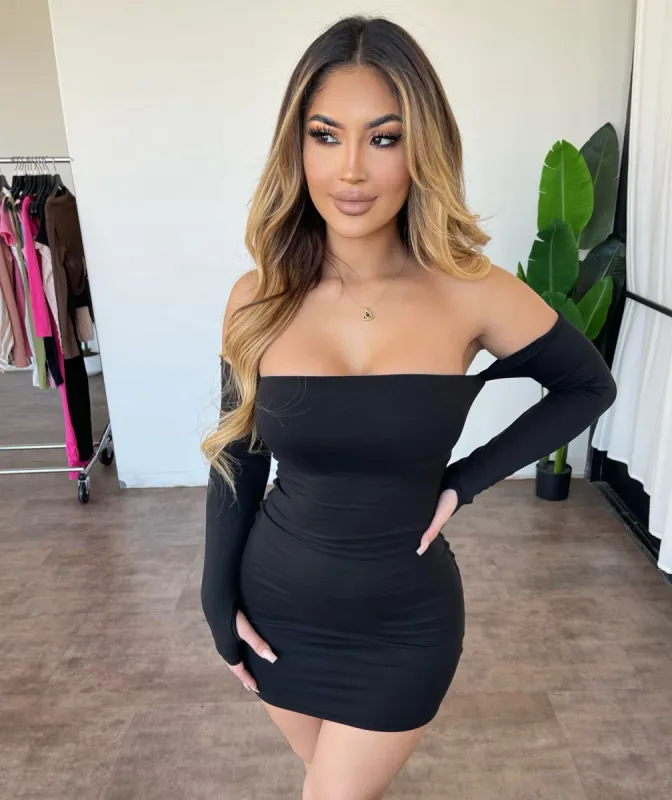 Shirlene Mini Dress(Black) sold by OOTDFash