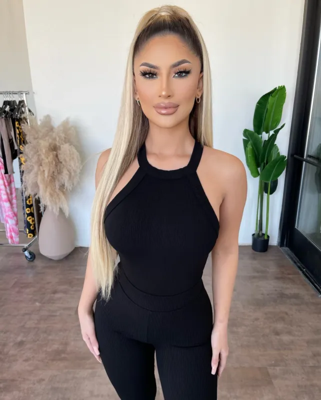 Jayla Tank Bodysuit(Black) sold by OOTDFash