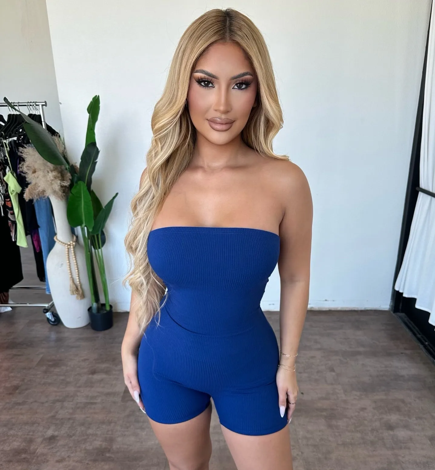 Noemi Romper (Blue) sold by OOTDFash