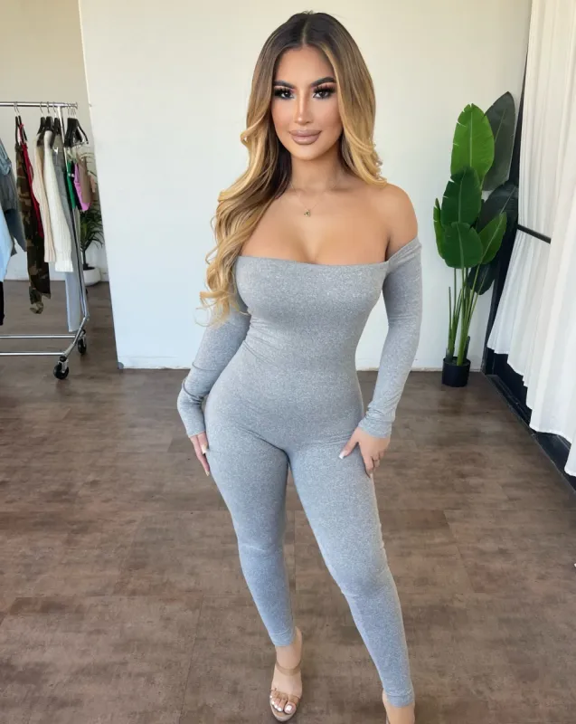 Jason Jumpsuit(Grey) sold by OOTDFash