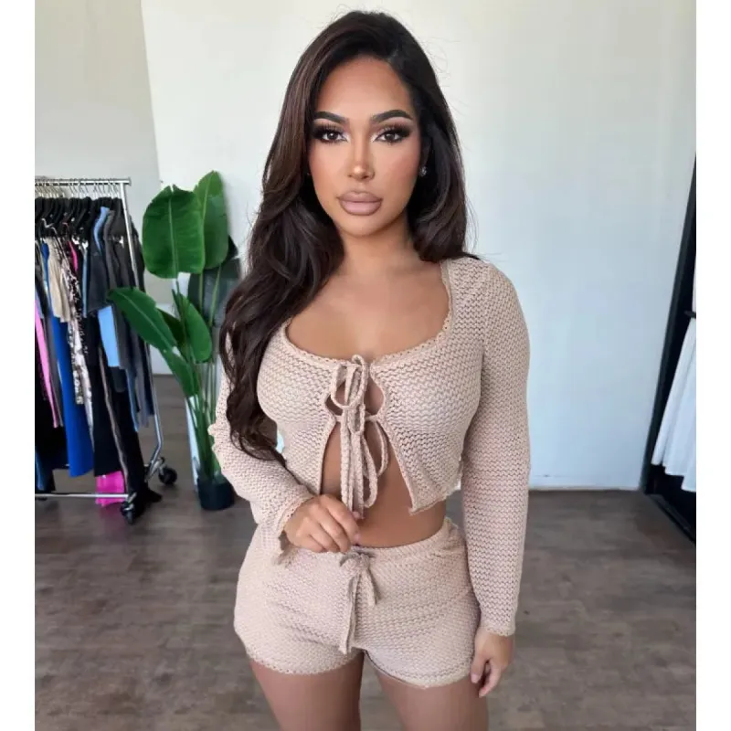 Pricilla Set (Taupe) sold by OOTDFash