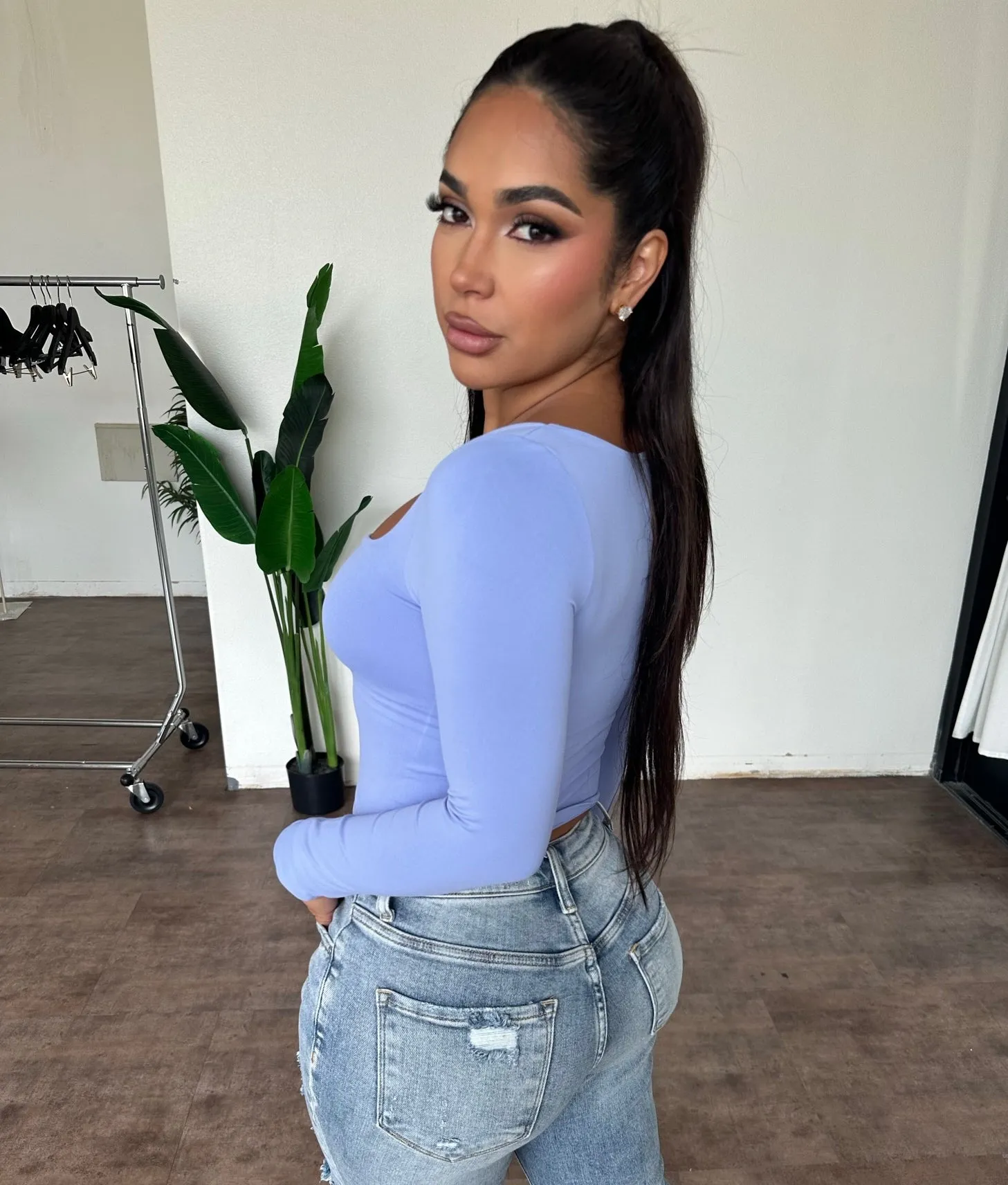 Olivia Top (Violet) sold by OOTDFash product image thumbnail 2