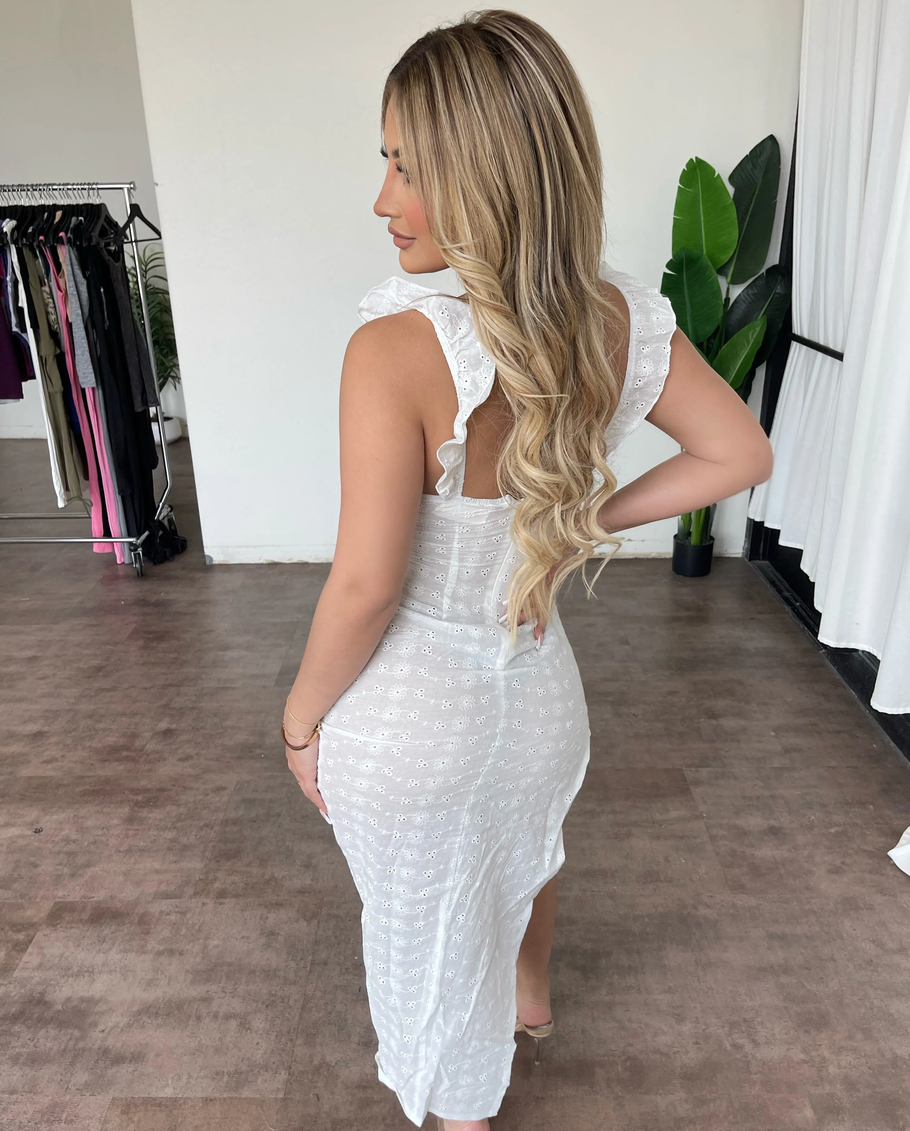 Mayra Dress (White)RUNS SMALL sold by OOTDFash product image thumbnail 2