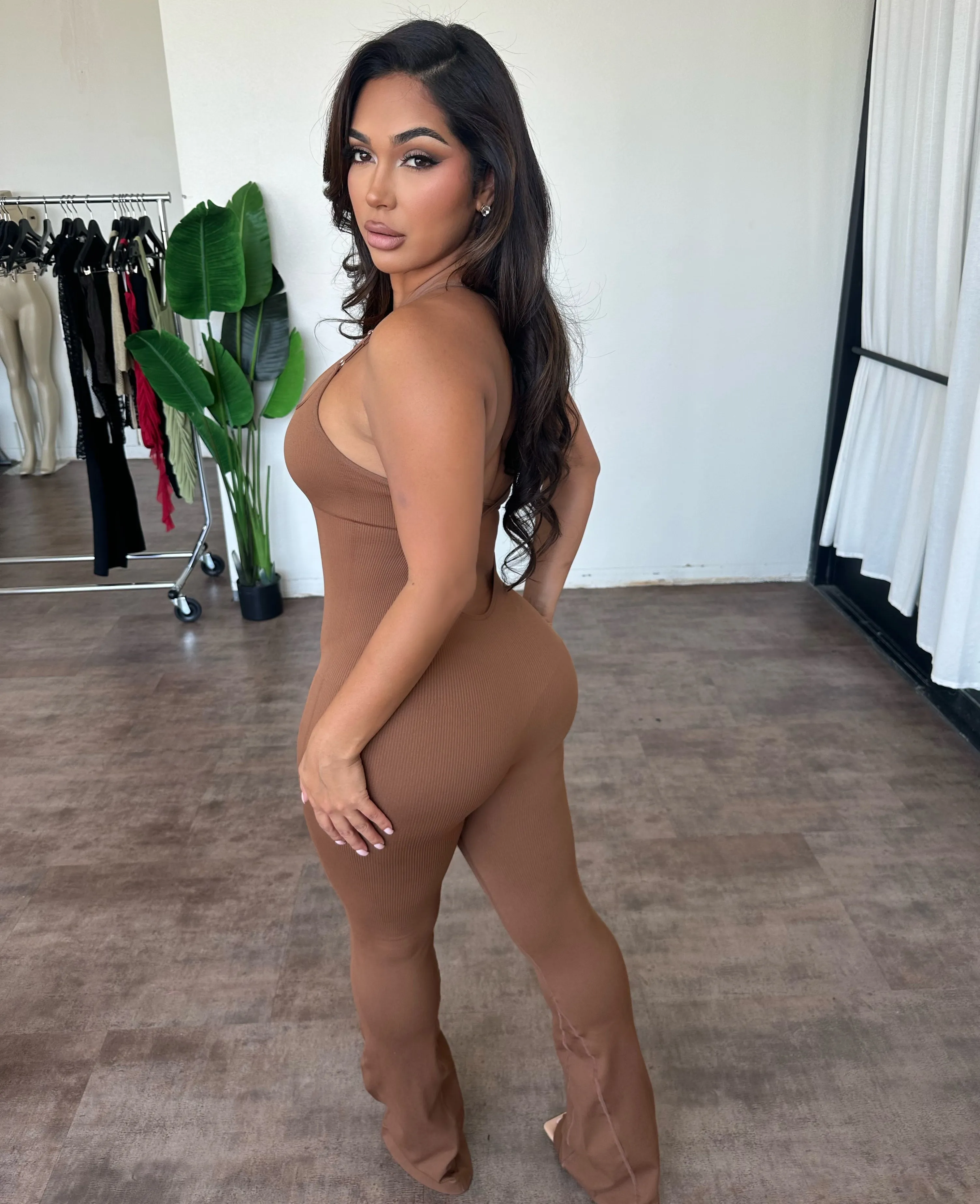 Daniella Jumpsuit(Brown) sold by OOTDFash product image thumbnail 2