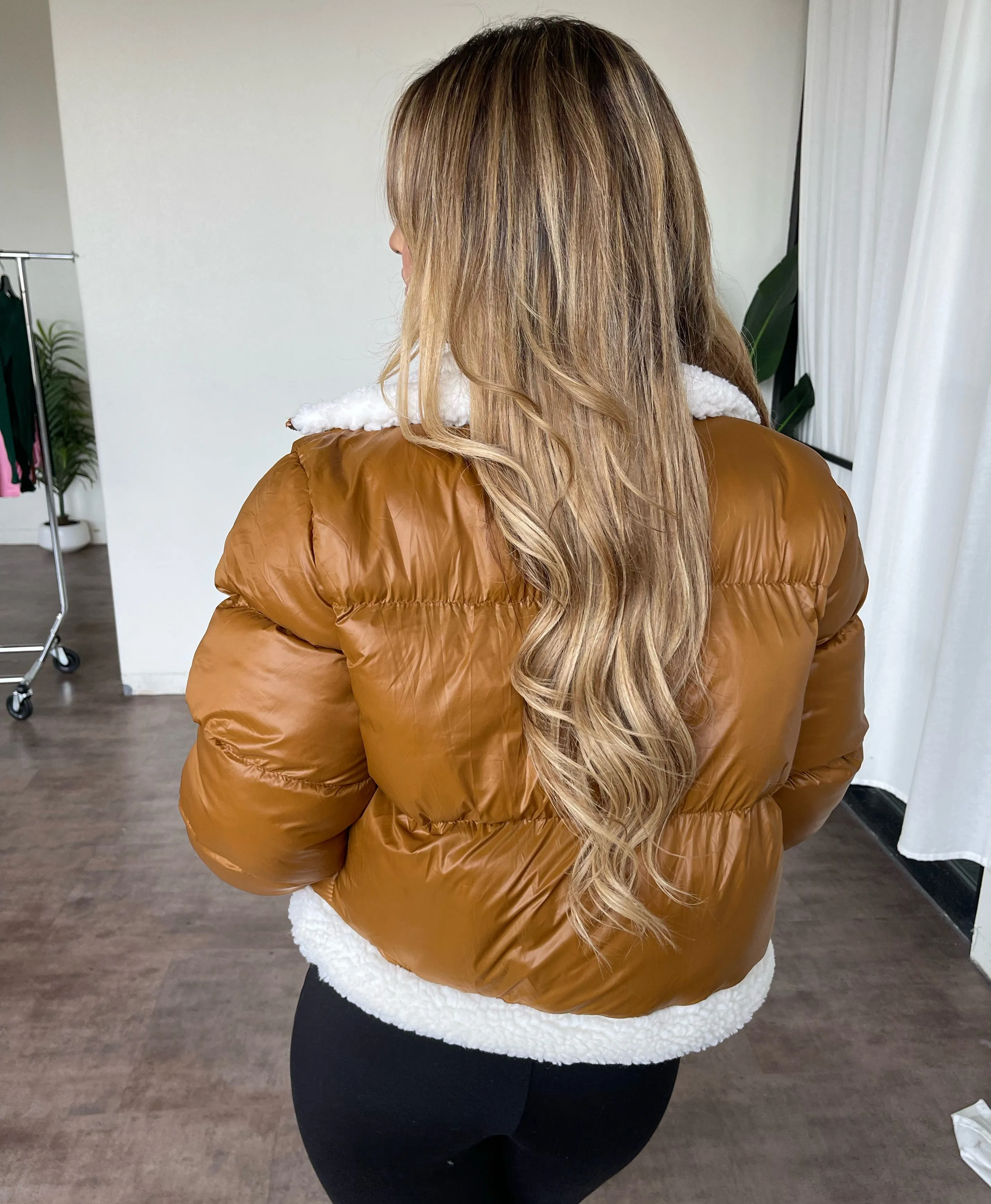 Leslie Puffer Jacket(Camel) sold by OOTDFash product image thumbnail 3