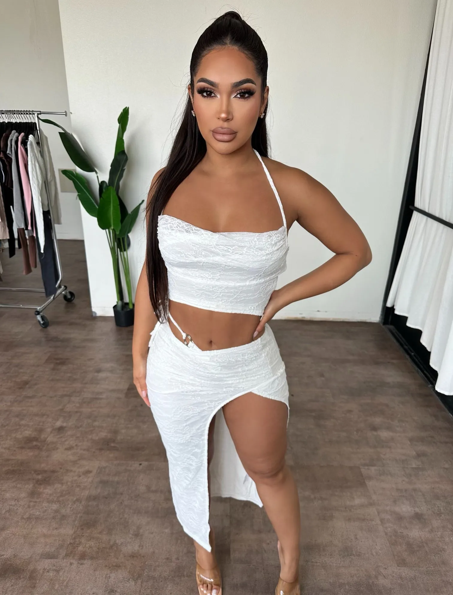 Hazel Set (White) sold by OOTDFash