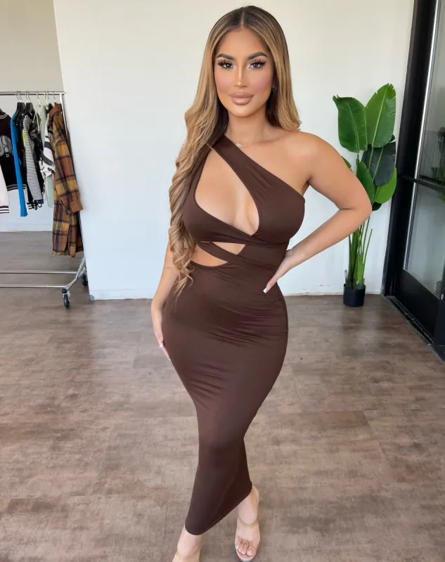 Sally Dress(Brown) sold by OOTDFash