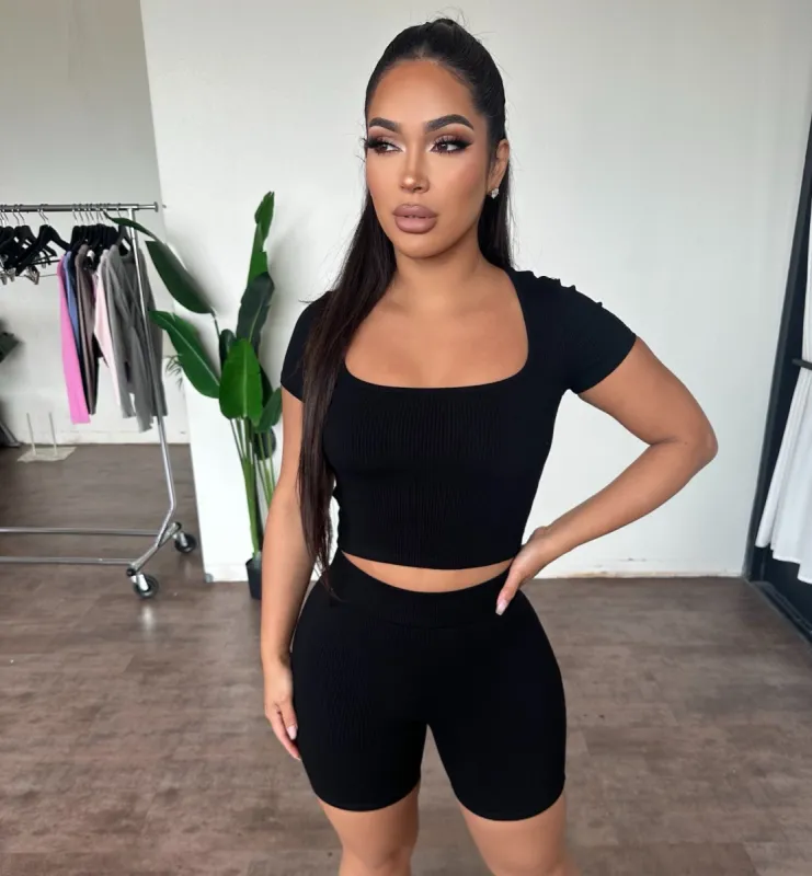 Bianca Top (Black) sold by OOTDFash