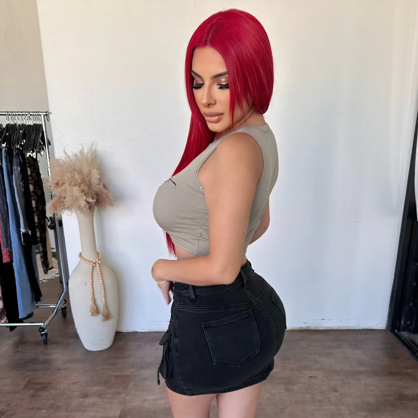 Riley Top (Olive) sold by OOTDFash product image thumbnail 2