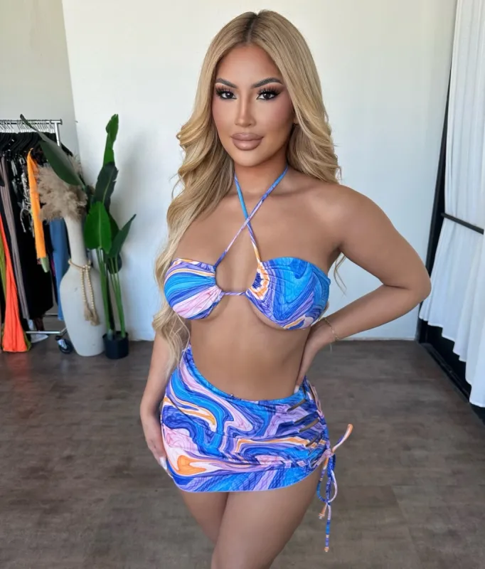 June Bikini Set (Purple) sold by OOTDFash