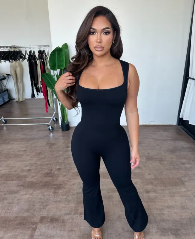 Rebecca Jumpsuit (Black) sold by OOTDFash