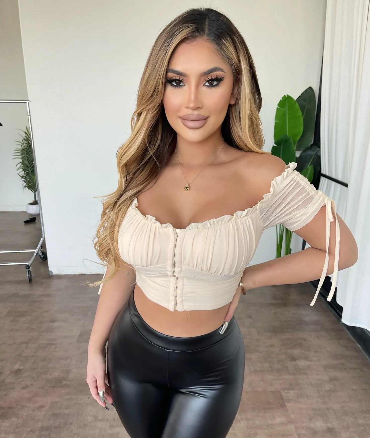 Ashlyn Top(Cream) sold by OOTDFash