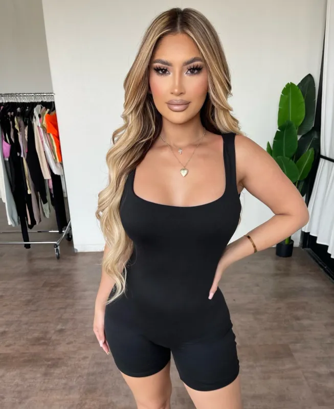 Maddie Romper(Black) sold by OOTDFash