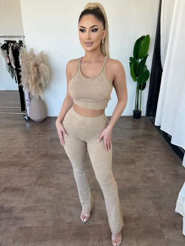 Raine Matching Set(Taupe) sold by OOTDFash