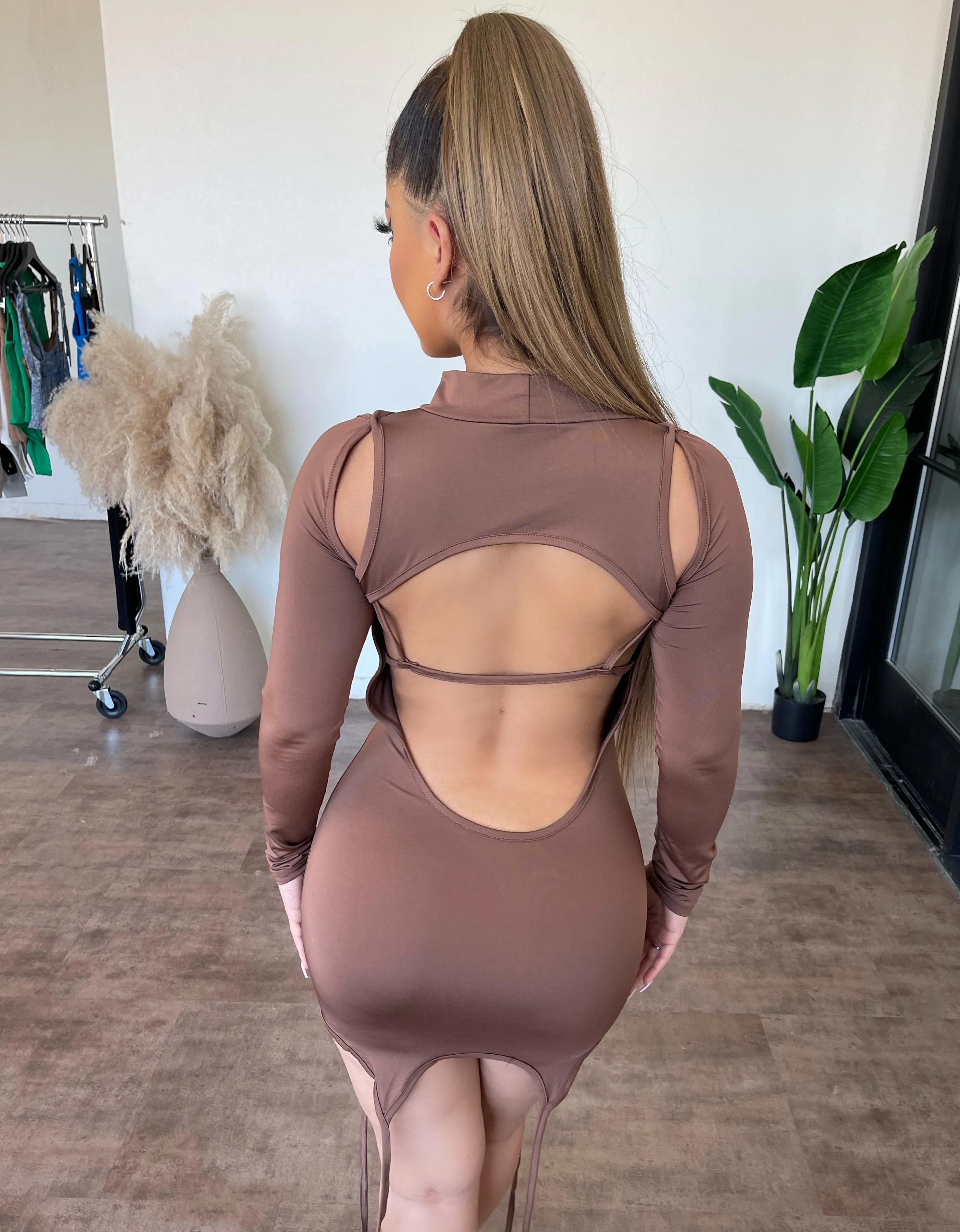 Carla Dress(coffee) sold by OOTDFash product image thumbnail 2