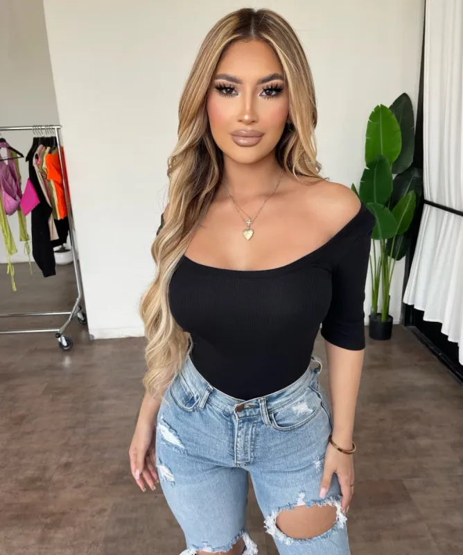 Steph Cropped Top(Black) sold by OOTDFash