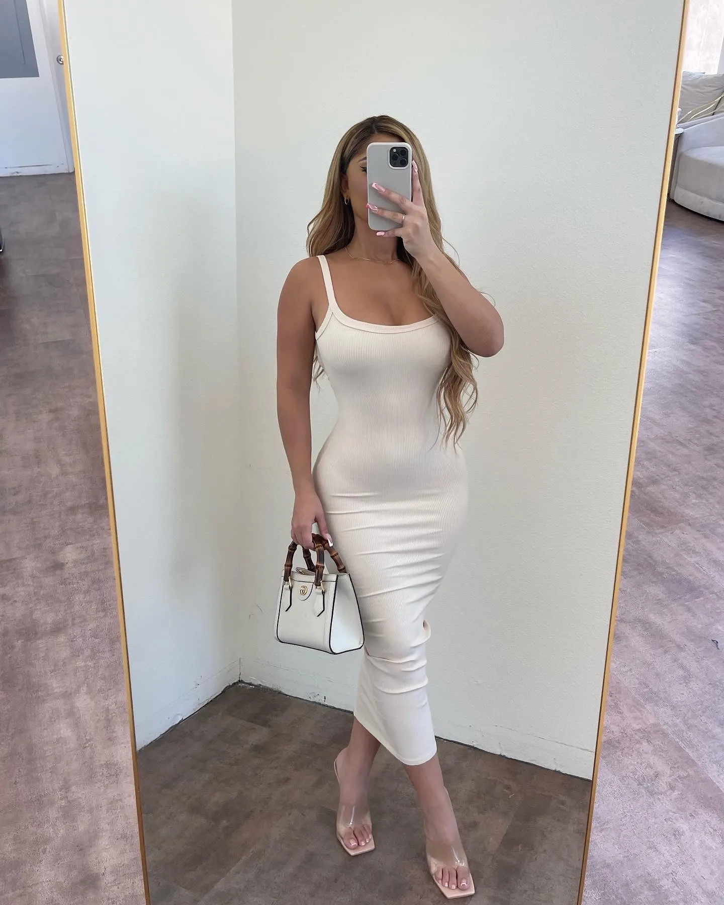 Evelin Dress(Cream) sold by OOTDFash product image thumbnail 2