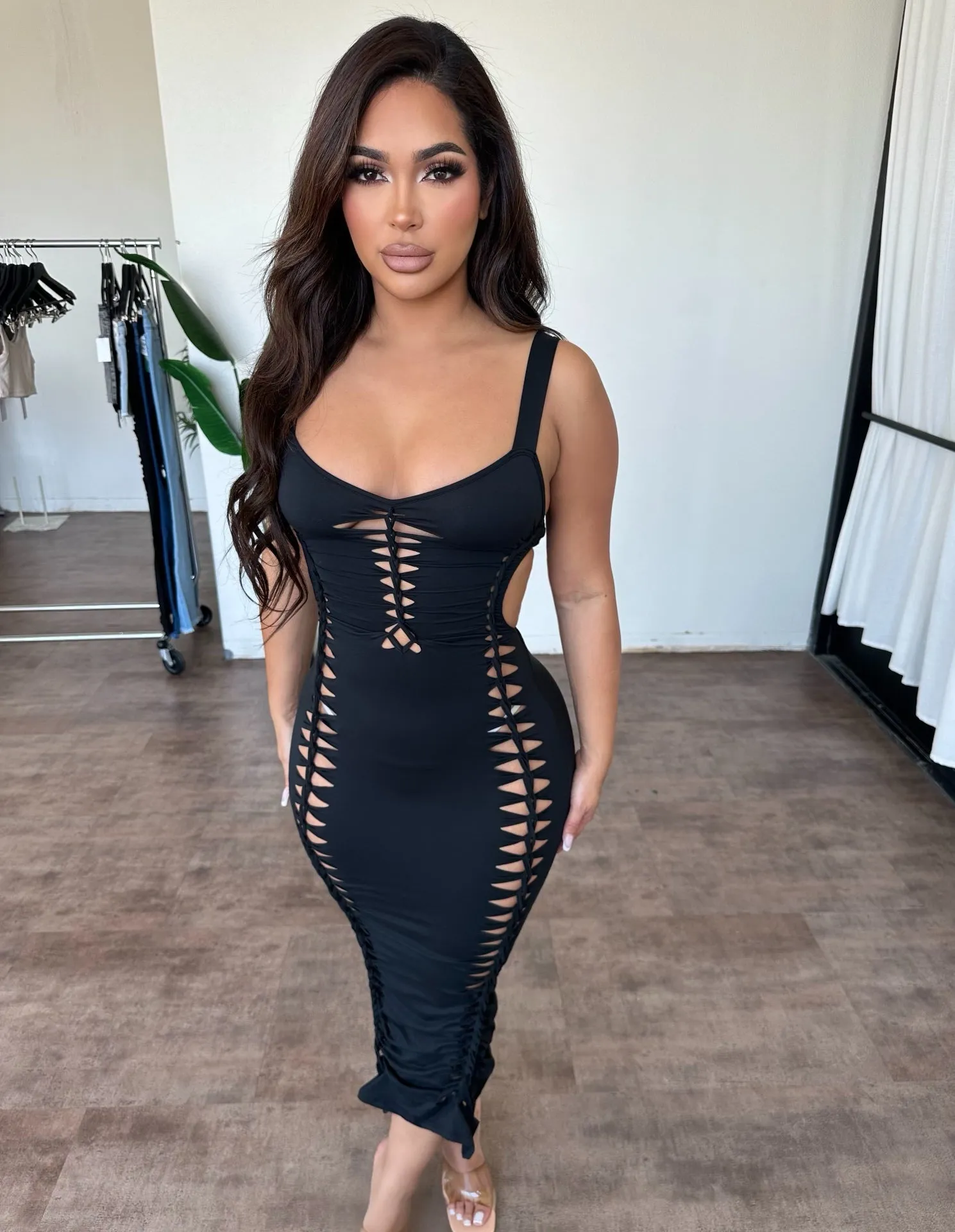 Bailey Dress (Black) sold by OOTDFash