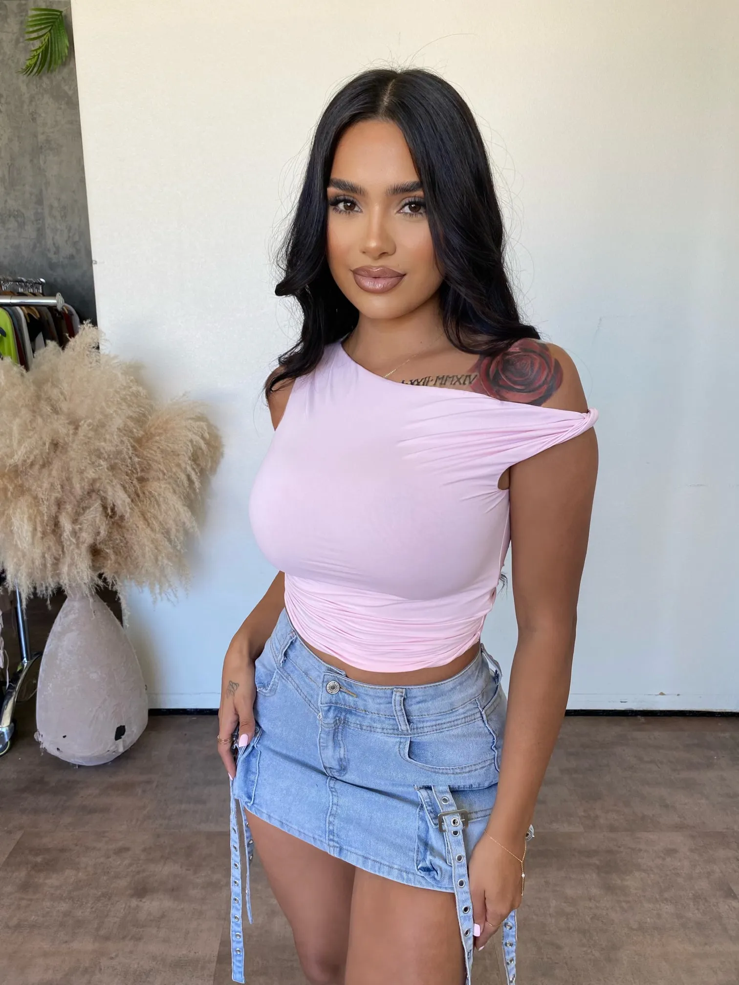 Jaime Top (Pale Pink) sold by OOTDFash