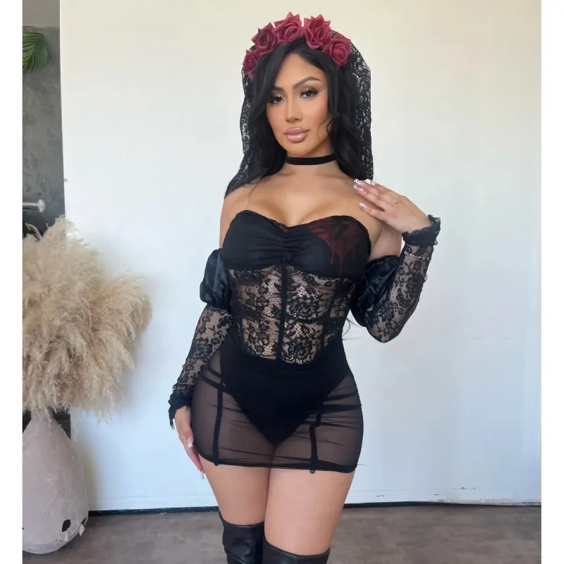 Heartbreak Bride (Black) sold by OOTDFash