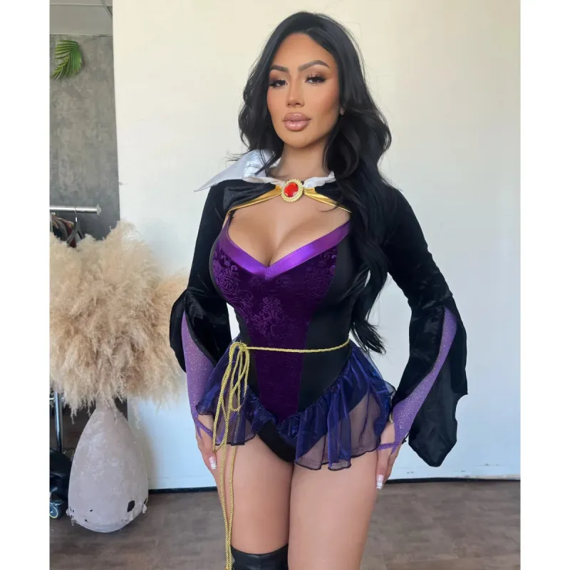 Poison Apple Queen (Black/Purple) sold by OOTDFash