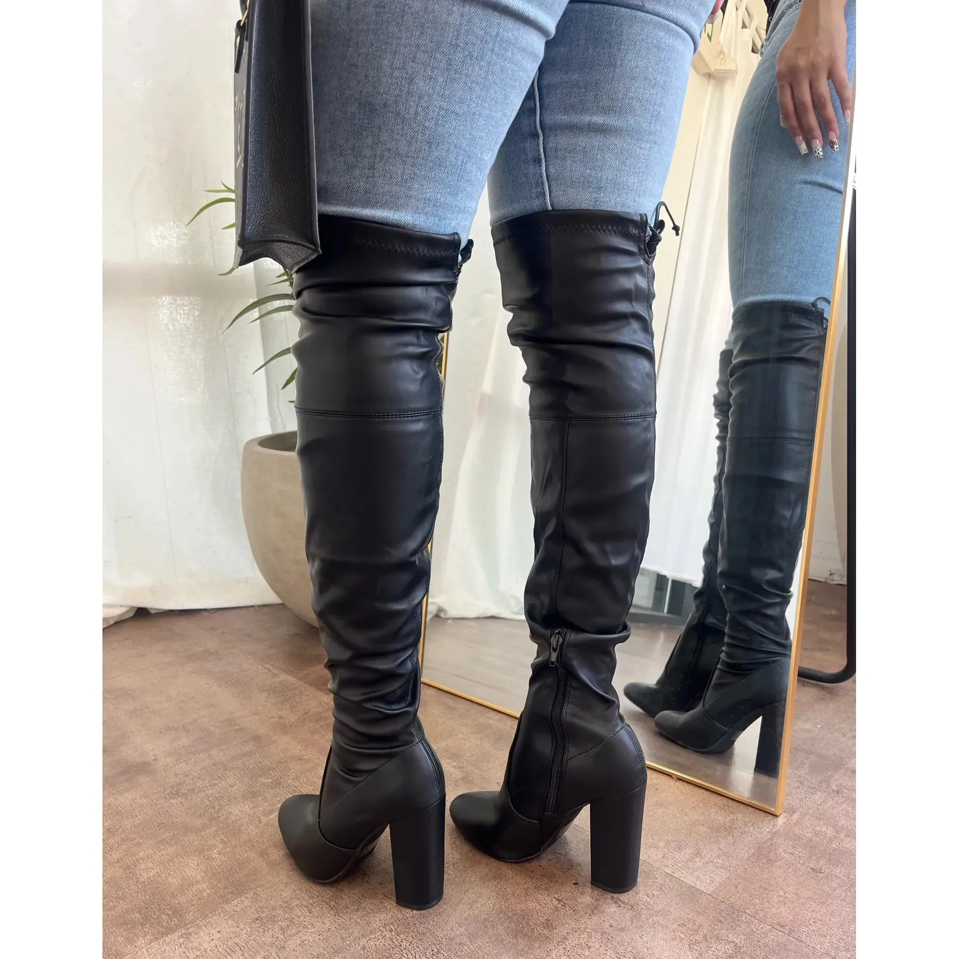 Ambree Boots (Black) sold by OOTDFash product image thumbnail 2