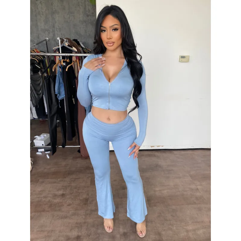 Bianca Matching Sets (Soft Chambray) sold by OOTDFash