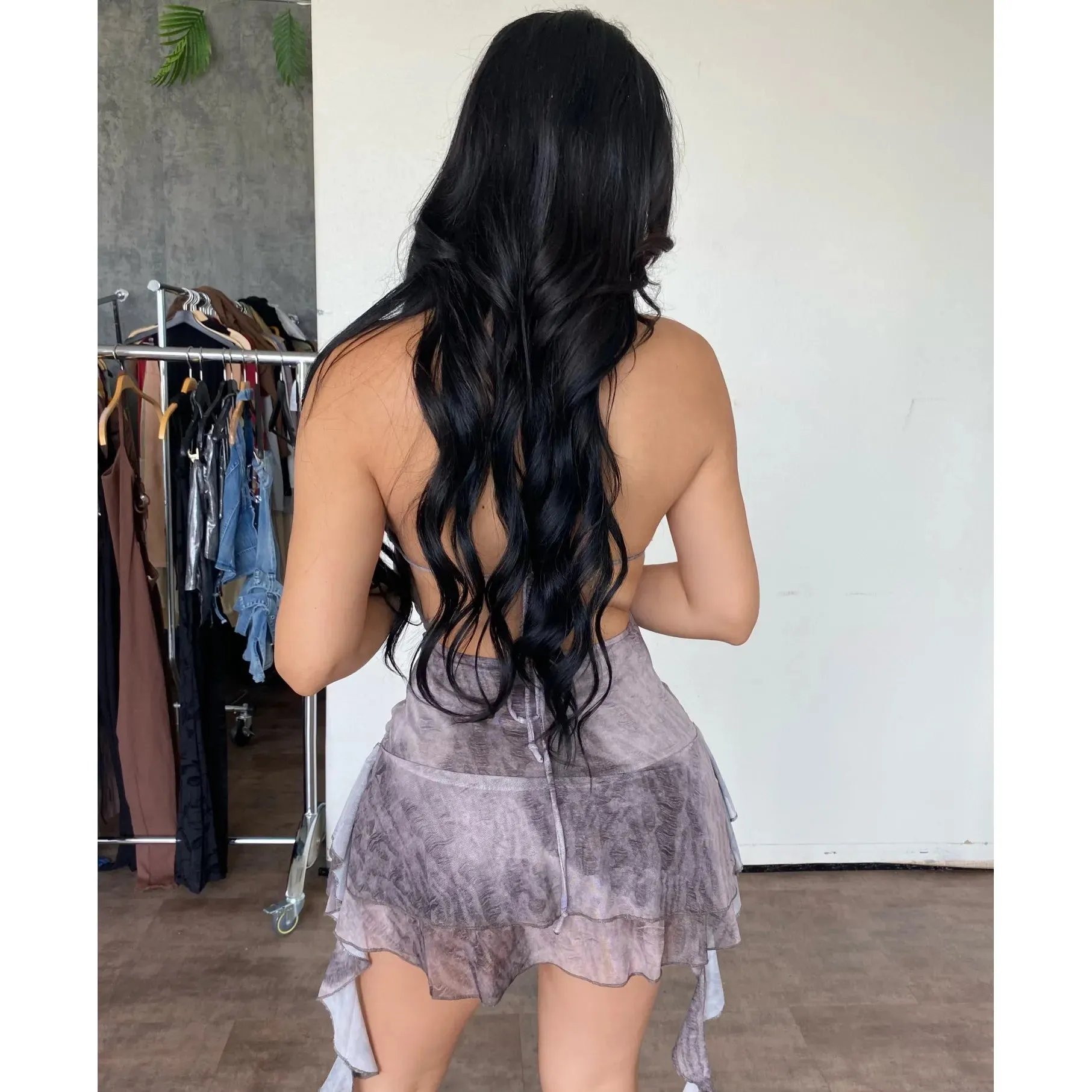 Nena Dress (Charcoal) sold by OOTDFash product image thumbnail 2