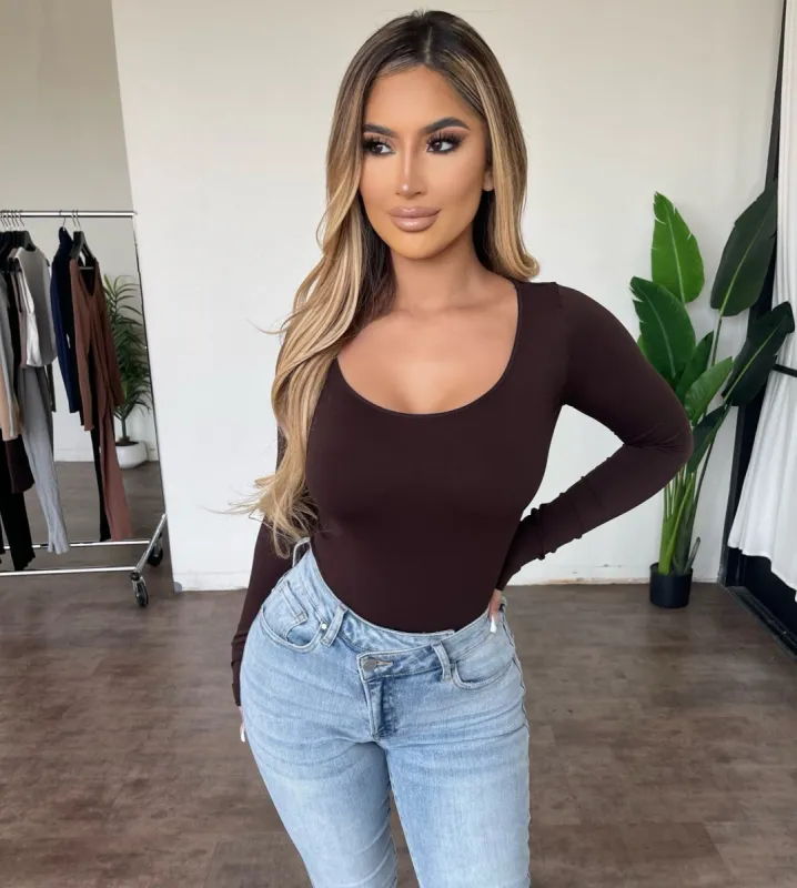 Isabella Top(Chocolate) sold by OOTDFash