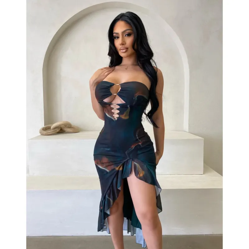 Viry Green Floral (Green) sold by OOTDFash