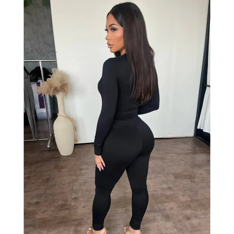 High Waisted Leggings (Black) sold by OOTDFash