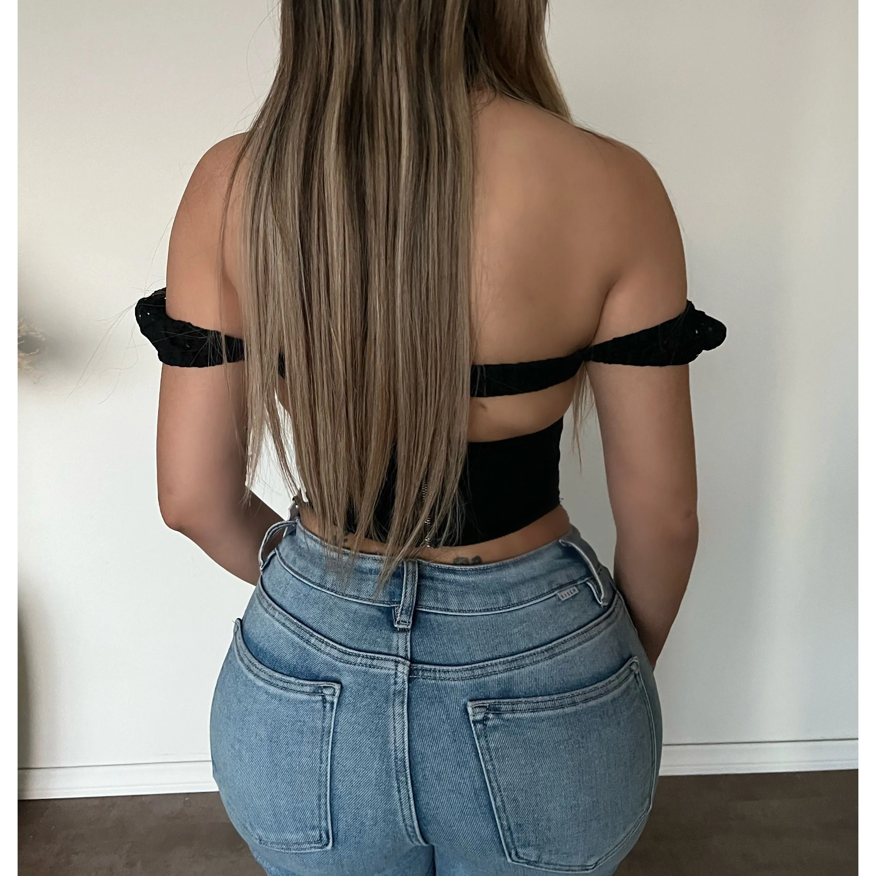 Shania Mesh Top (Black) sold by OOTDFash product image thumbnail 2