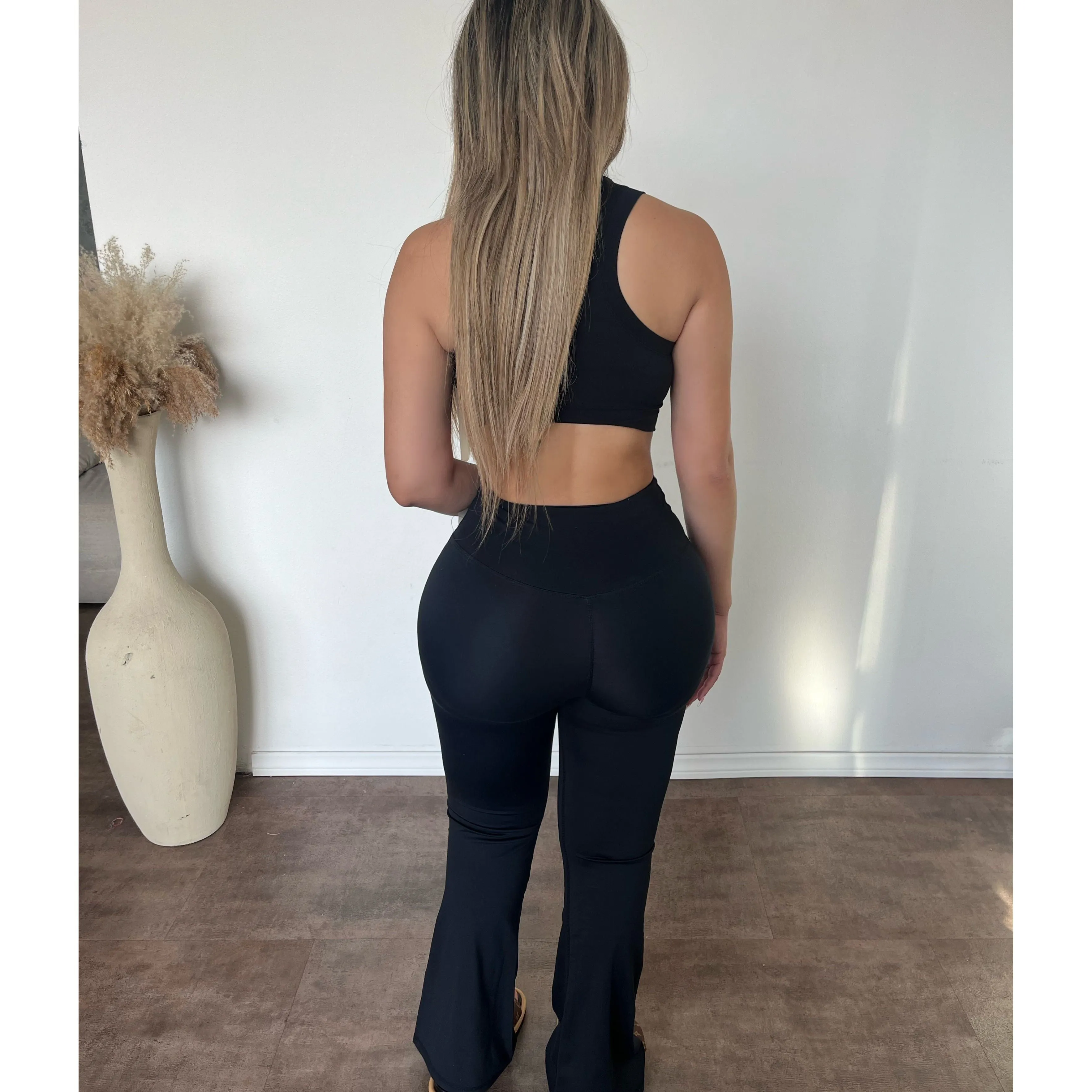 Melody Raceback Active Top (Black) sold by OOTDFash product image thumbnail 2