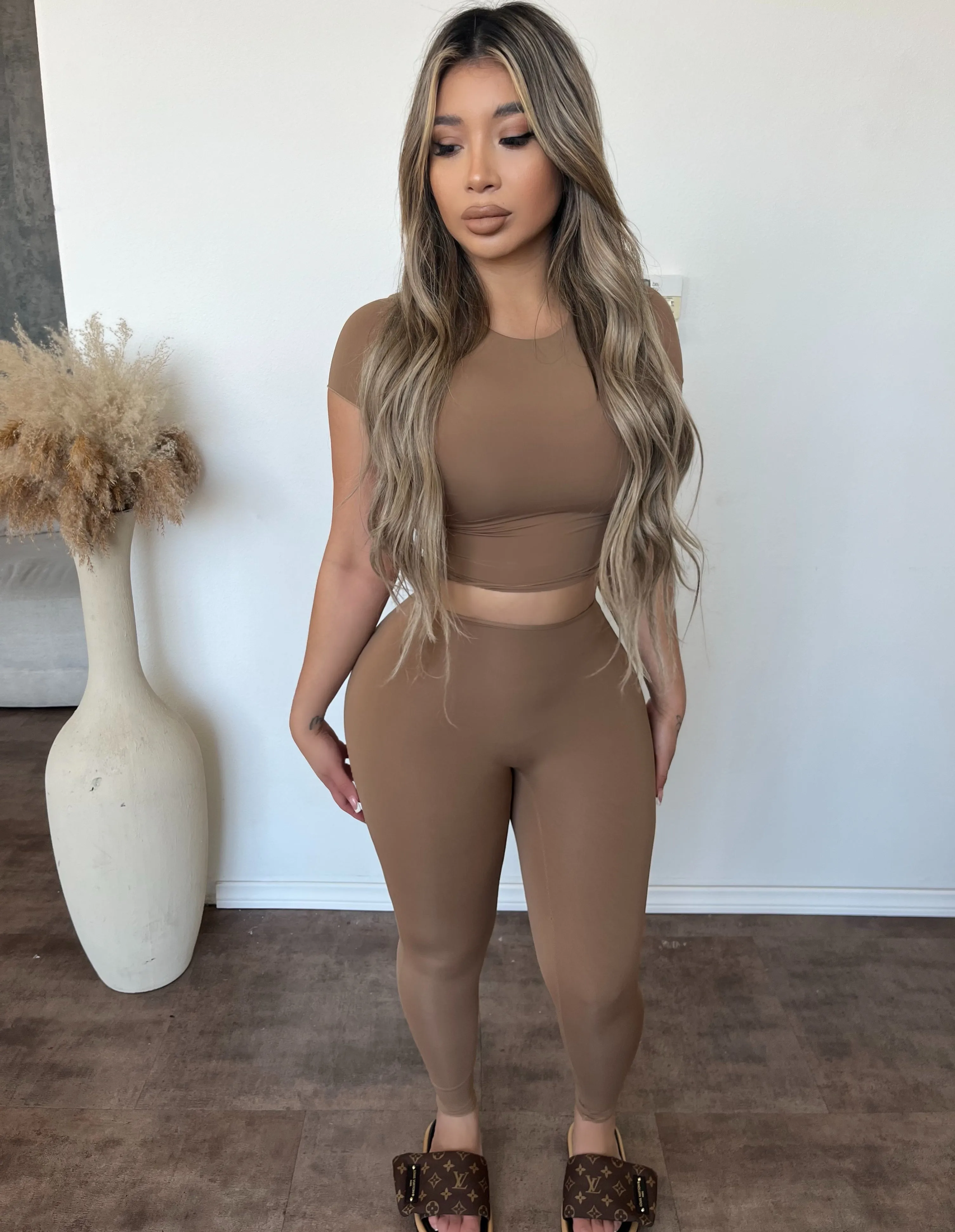 Lola Matching Set (High Mocha) sold by OOTDFash