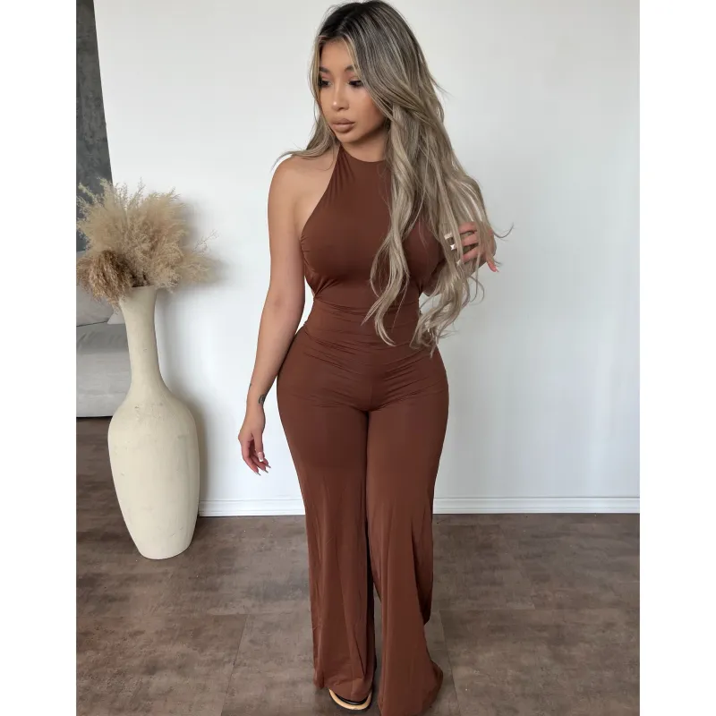 Karen Jumpsuit (Toffee) sold by OOTDFash