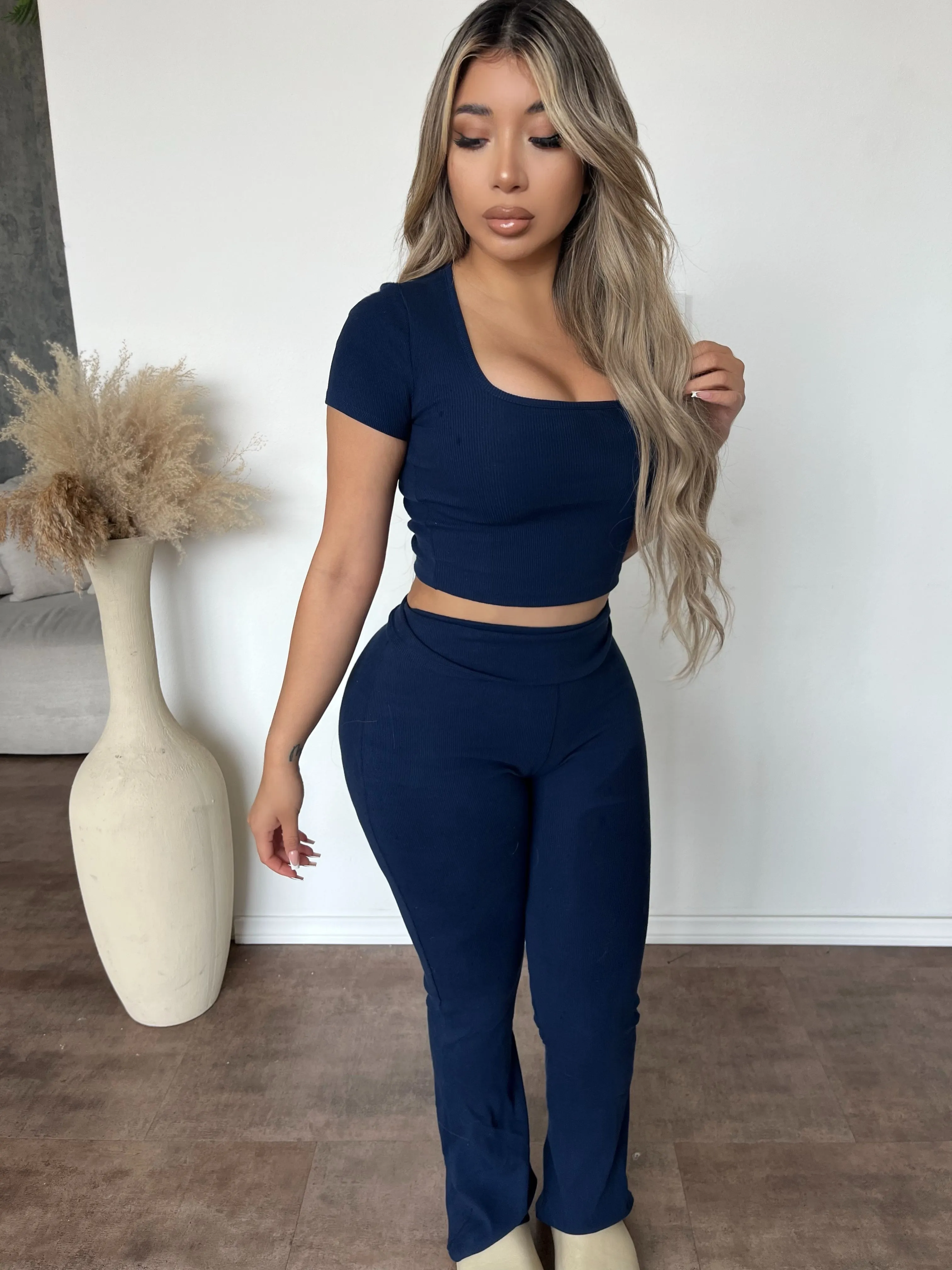 Corina Matching Set (Navy) sold by OOTDFash