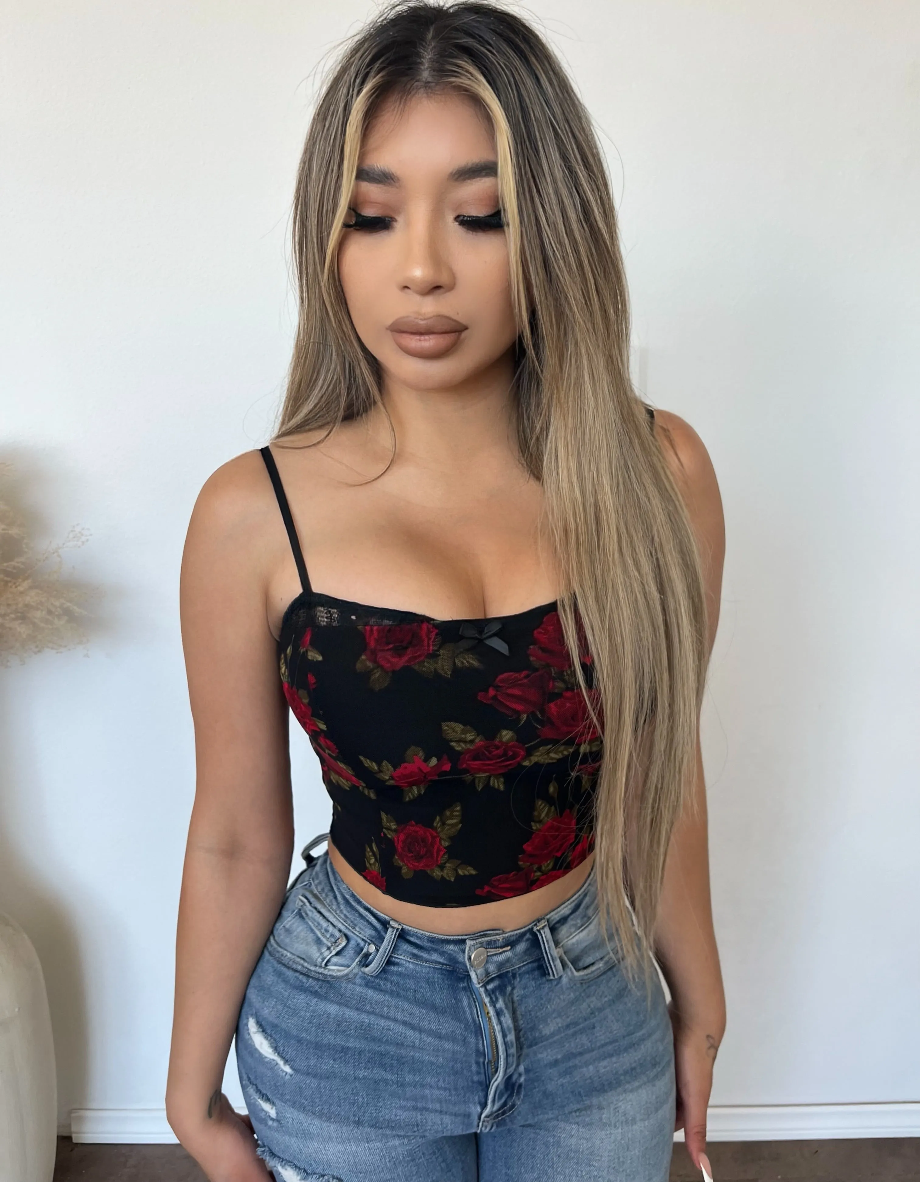 Emma Mesh Bra Top (Rose) sold by OOTDFash