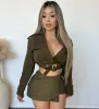Chloe Belted Skort (Olive) sold by OOTDFash