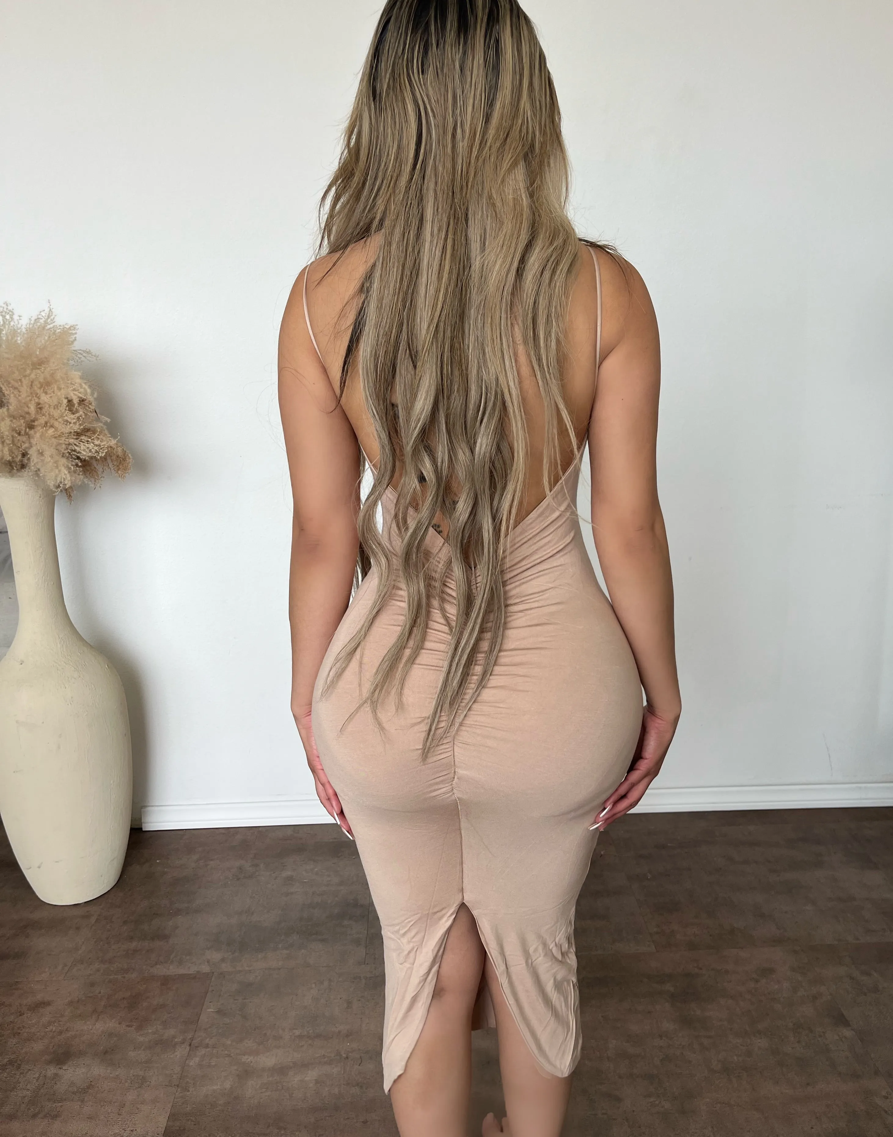 Rachel Ruched Back (Sand) sold by OOTDFash product image thumbnail 2