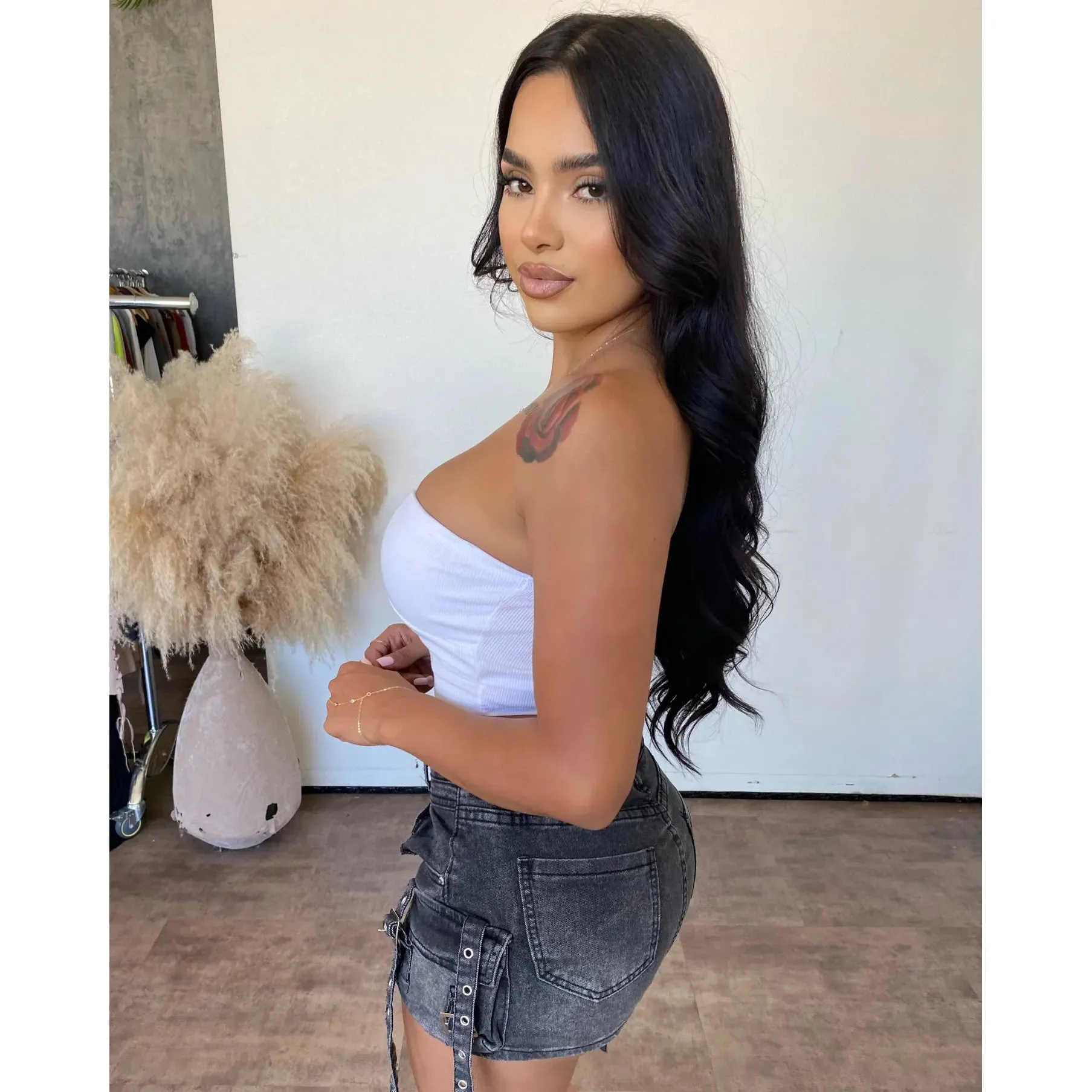 Veronica Tube Top (Ivory) sold by OOTDFash product image thumbnail 2