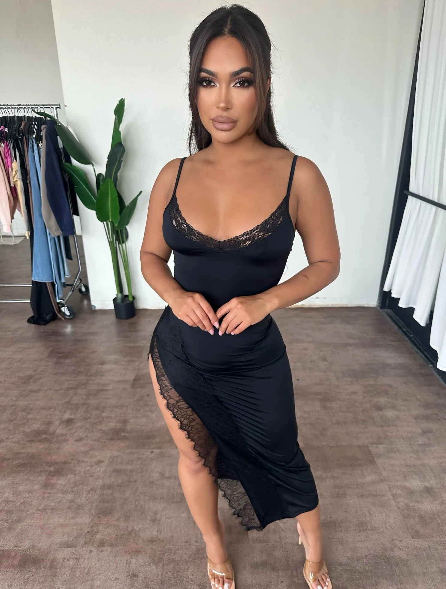 Bianca Maxi Dress (Black) sold by OOTDFash