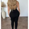 Mia V Neck Jumpsuit (Black) sold by OOTDFash