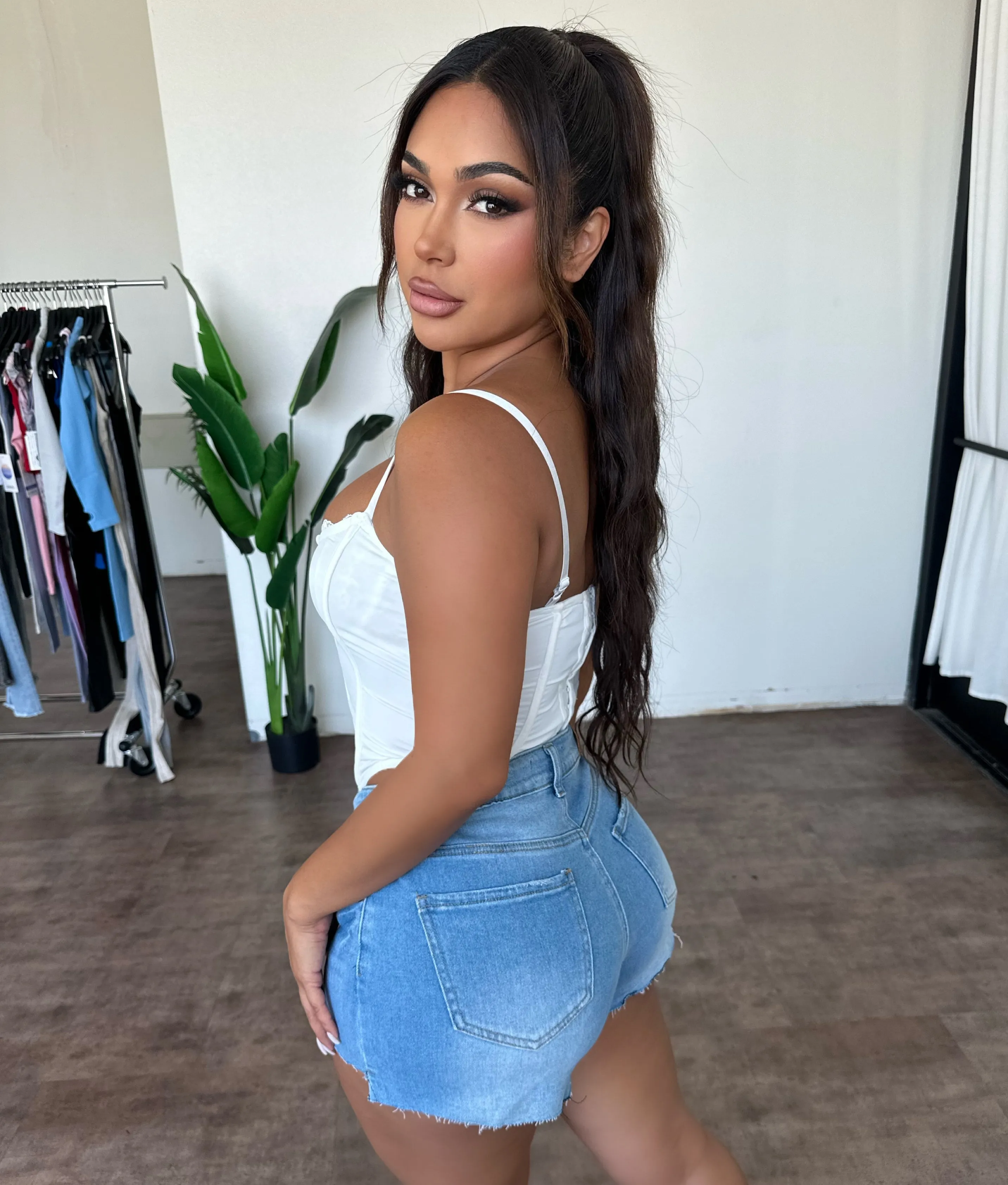 Jacquelyn Corset Top (White) sold by OOTDFash product image thumbnail 2