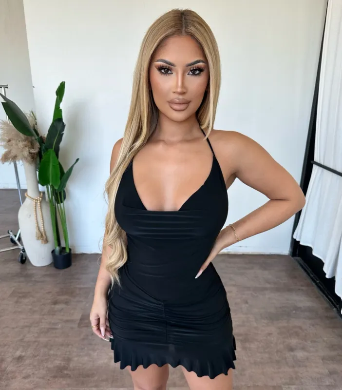 London Dress (Black) sold by OOTDFash