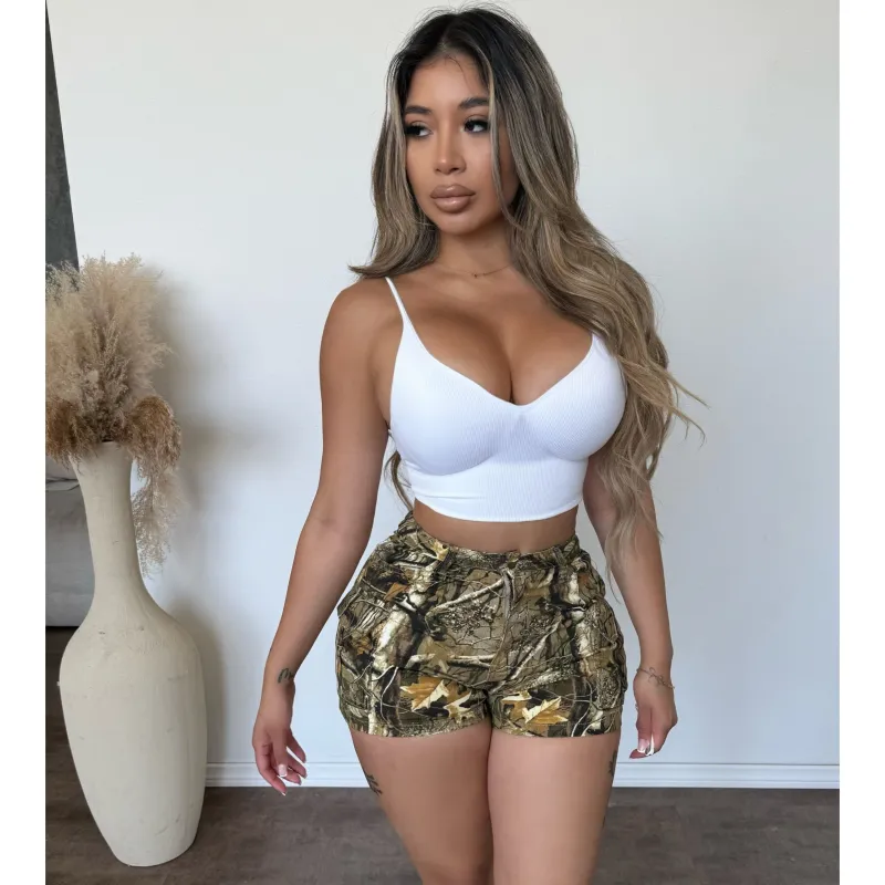 Colbey Cami Bra Padded Top (White) sold by OOTDFash