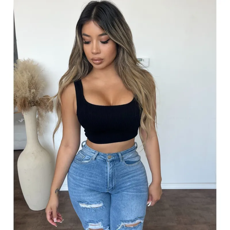 Cynthia Tank Top (Black) sold by OOTDFash